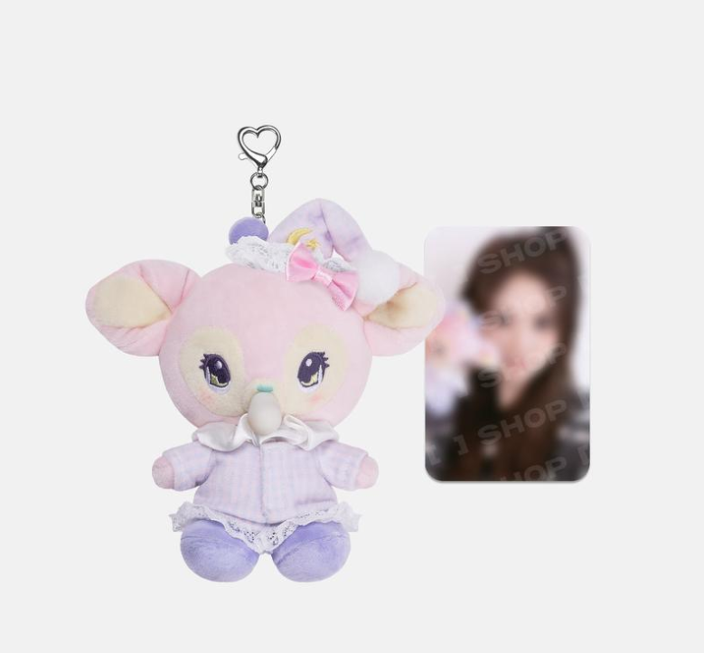 NMIXX - ARTIST LABEL : NMIXX EDITION SULLBBUNI BUBBLE PLUSH KEYRING - COKODIVE