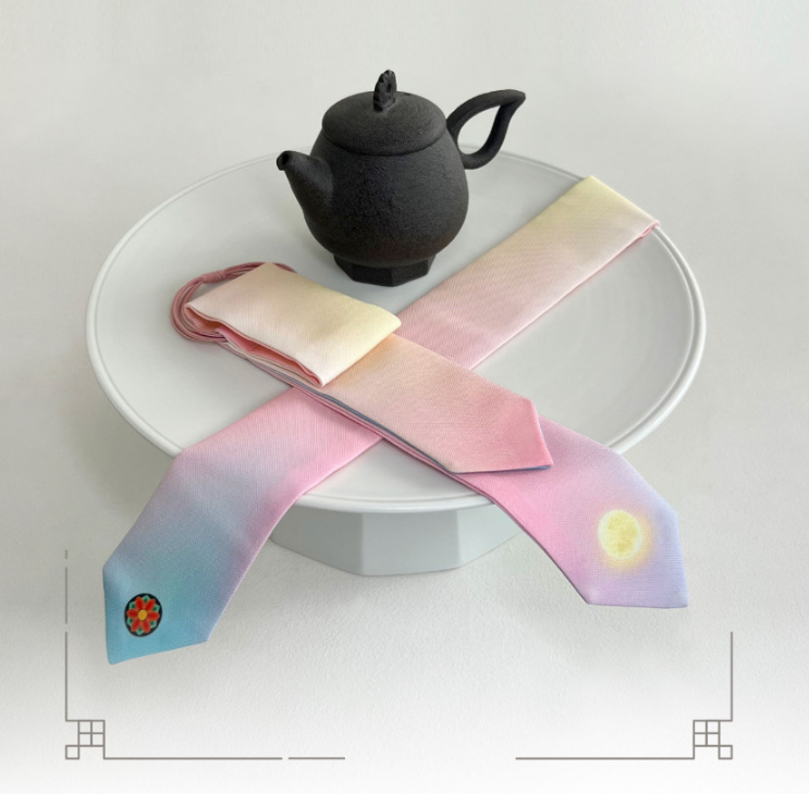 SUN & MOON HANBOK HAIR TIE - COKODIVE