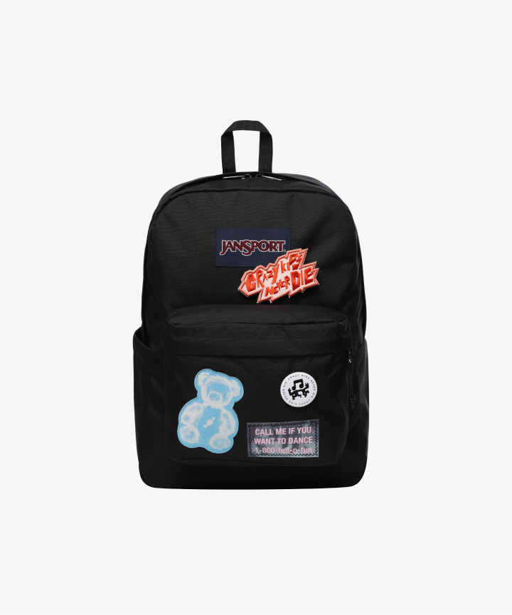 Jansport backpack with patches online