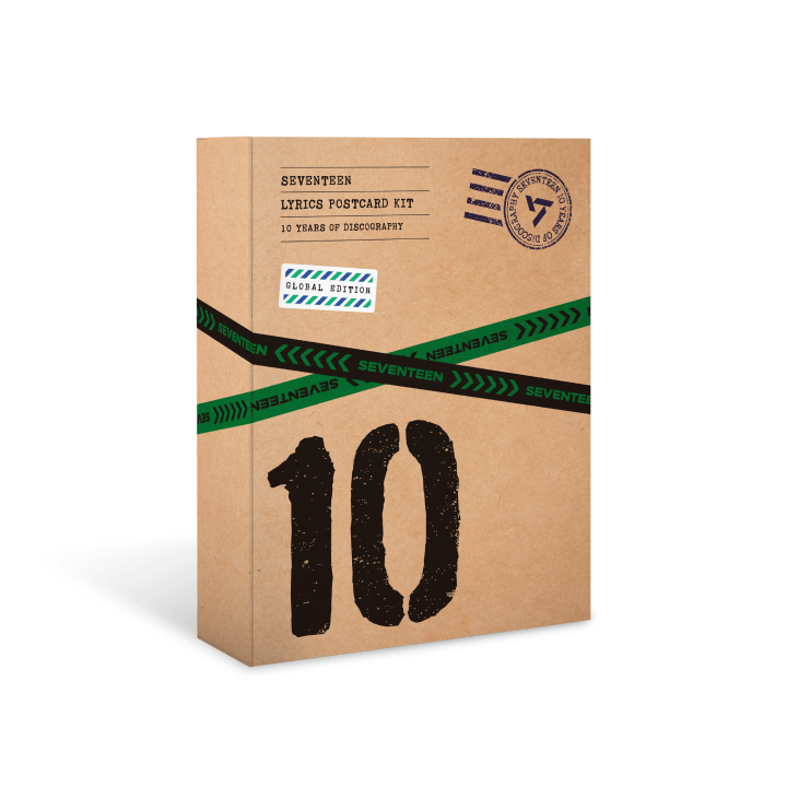 SEVENTEEN - LYRICS POSTCARD KIT - COKODIVE