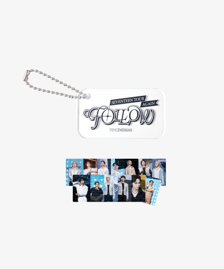 SEVENTEEN - TOUR 'FOLLOW' AGAIN TO CINEMAS OFFICIAL MD ACRYLIC KEYRING - COKODIVE
