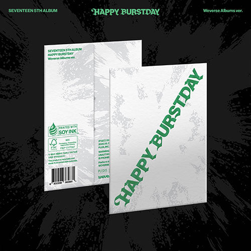 SEVENTEEN - HAPPY BURSTDAY 5TH ALBUM MUSICPLANT GIFT WEVERSE ALBUMS VER - COKODIVE