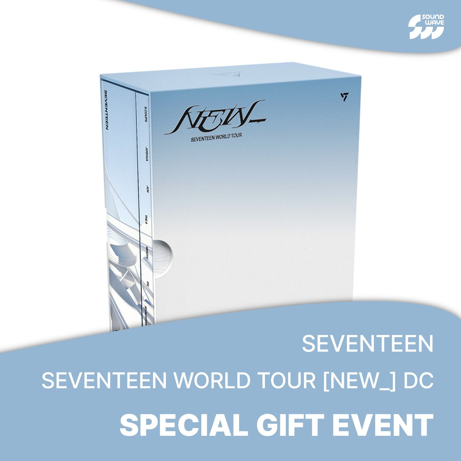 SEVENTEEN - NEW_ WORLD TOUR DC SOUNDWAVE GIFT - COKODIVE