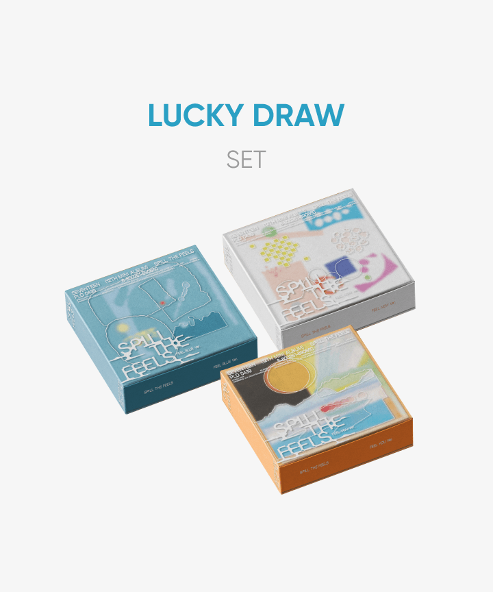 SEVENTEEN - SPILL THE FEELS 12TH MINI ALBUM WEVERSE LUCKY DRAW EVENT STANDARD SET - COKODIVE