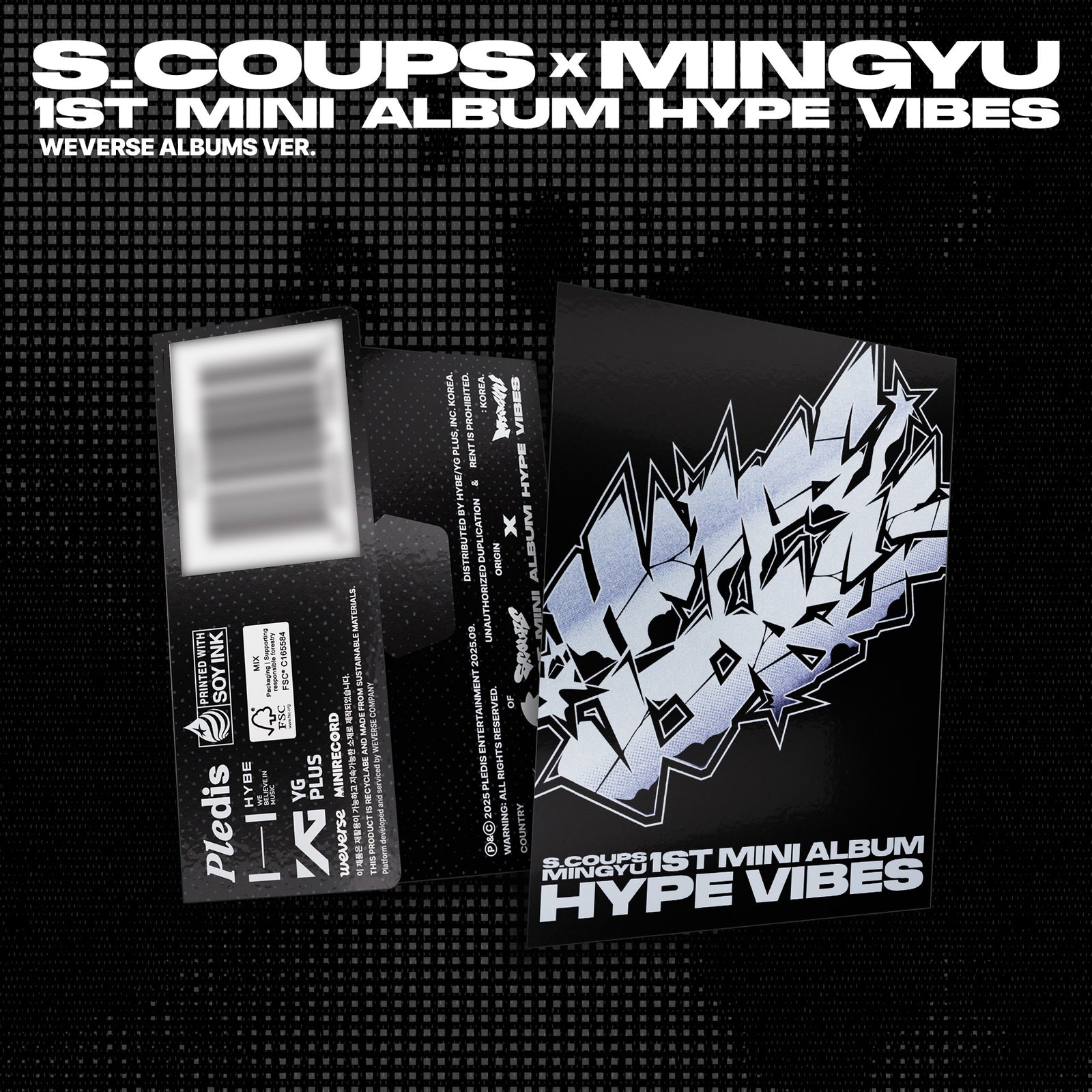 SEVENTEEN S.COUPS X MINGYU - HYPE VIBES 1ST MINI ALBUM SOUNDWAVE GIFT WEVERSE ALBUMS VER - COKODIVE
