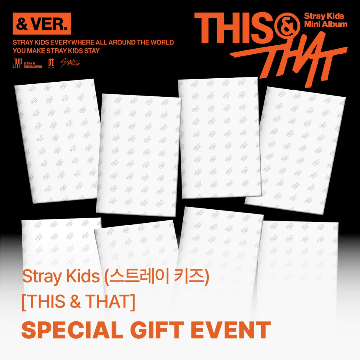 STRAY KIDS - THIS & THAT 10TH MINI ALBUM SOUNDWAVE GIFT & VER RANDOM - COKODIVE