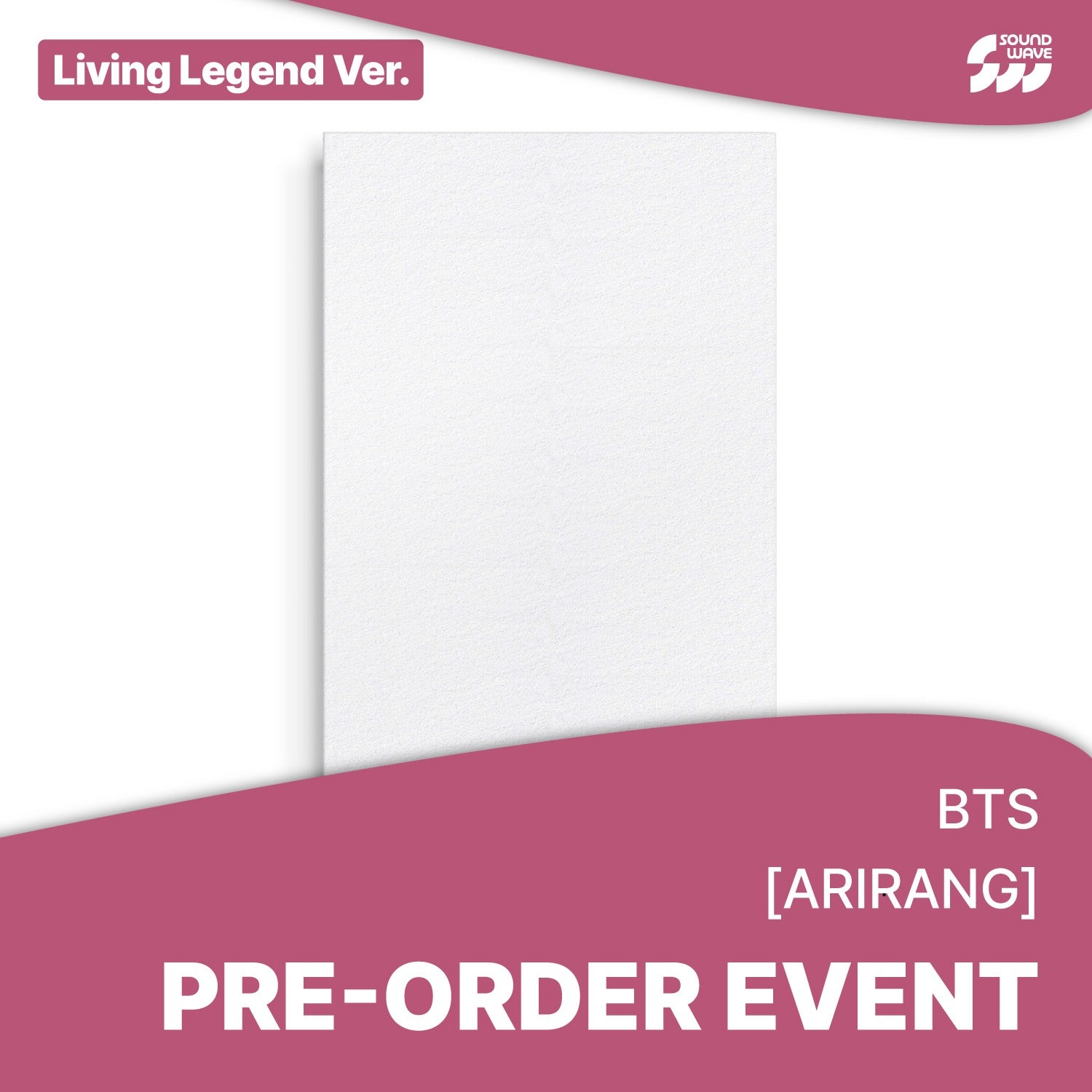 BTS - ARIRANG 5TH ALBUM SOUNDWAVE GIFT LIVING LEGEND VER