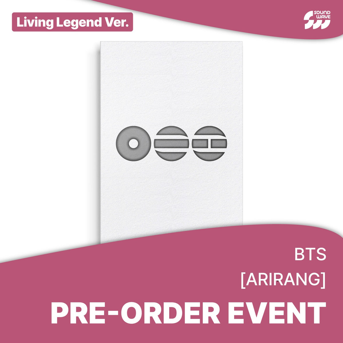BTS - ARIRANG 5TH ALBUM SOUNDWAVE GIFT LIVING LEGEND VER - COKODIVE