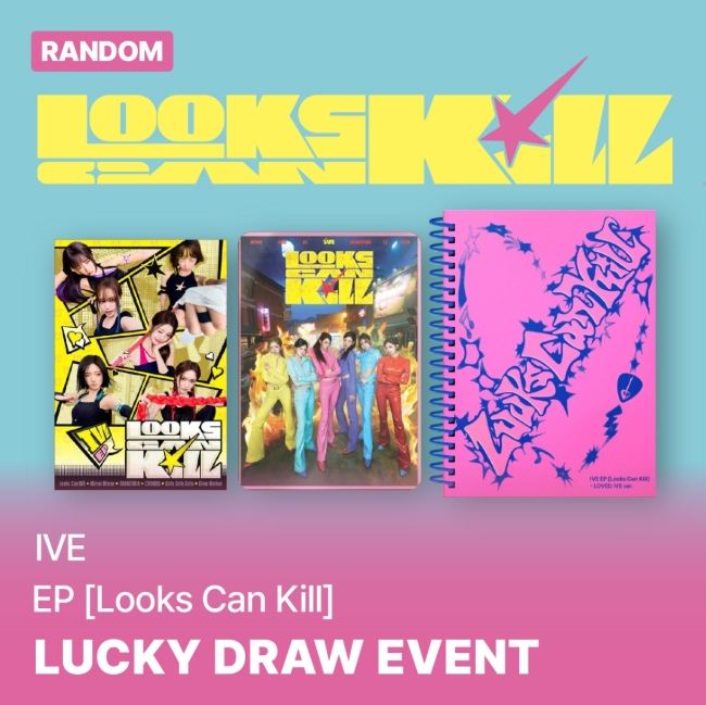 IVE - LOOKS CAN KILL EP ALBUM SOUNDWAVE LUCKY DRAW EVENT RANDOM - COKODIVE