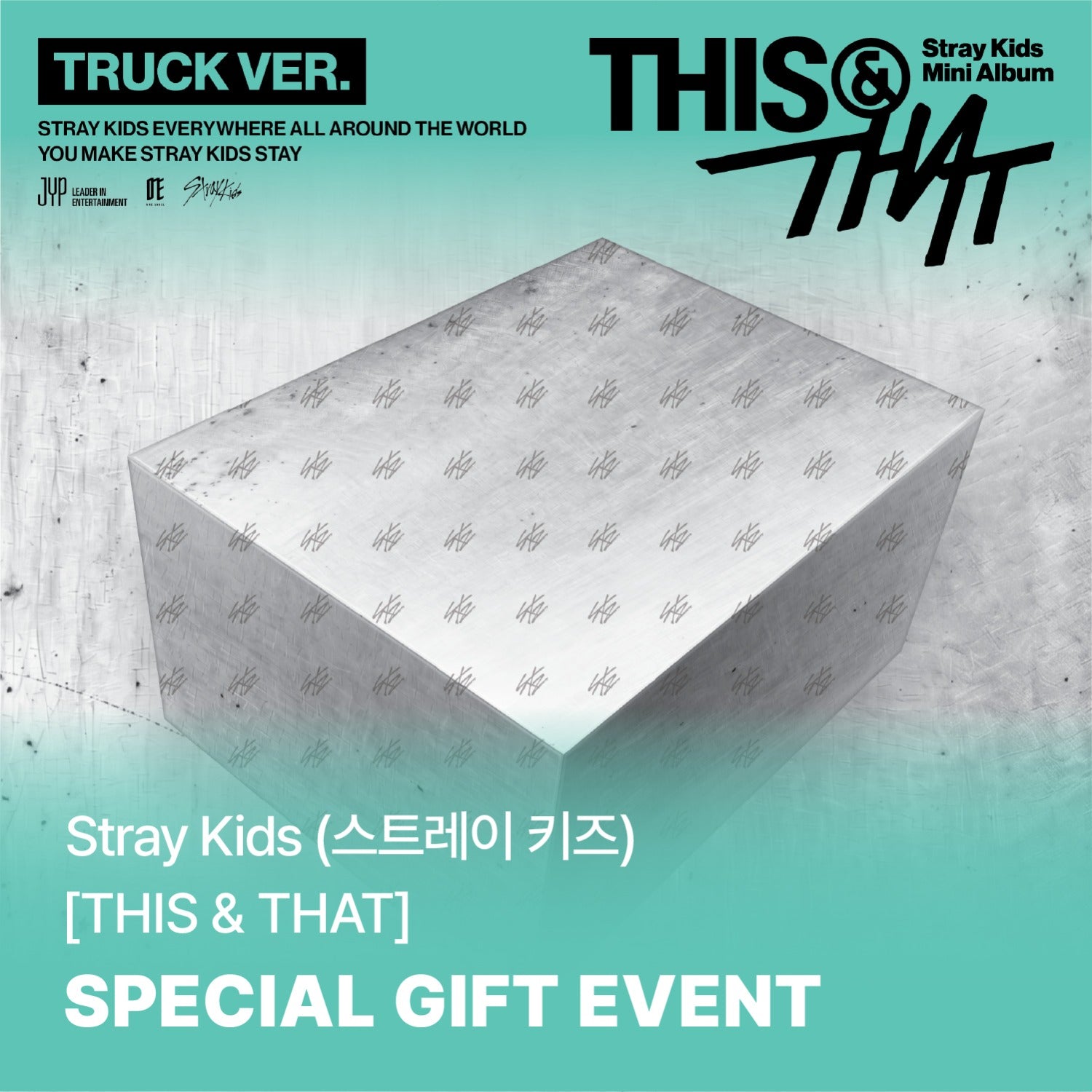 STRAY KIDS - THIS & THAT 10TH MINI ALBUM SOUNDWAVE GIFT TRUCK VER (LIMITED) - COKODIVE