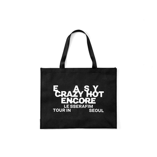 LE SSERAFIM - EASY CRAZY HOT ENCORE OFFICIAL MD SHOPPER BAG - COKODIVE