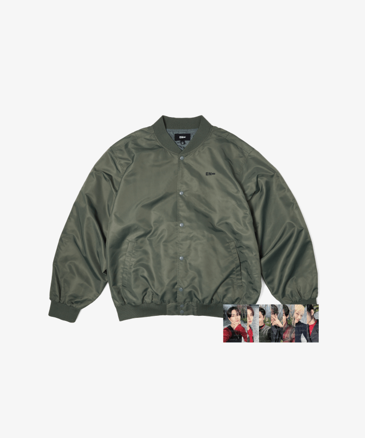 ENHYPEN - WALK THE LINE WORLD TOUR OFFICIAL MD STADIUM JACKET ENHYPEN - WALK THE LINE WORLD TOUR OFFICIAL MD STADIUM JACKET