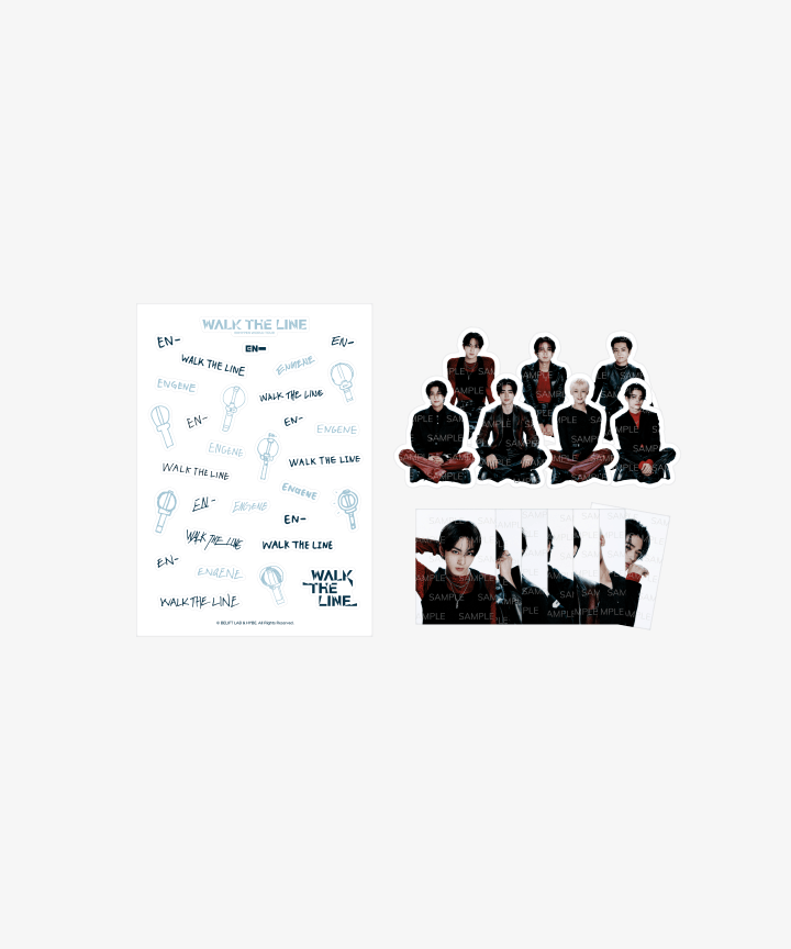 ENHYPEN - WALK THE LINE WORLD TOUR OFFICIAL MD STICKER SET ENHYPEN - WALK THE LINE WORLD TOUR OFFICIAL MD STICKER SET