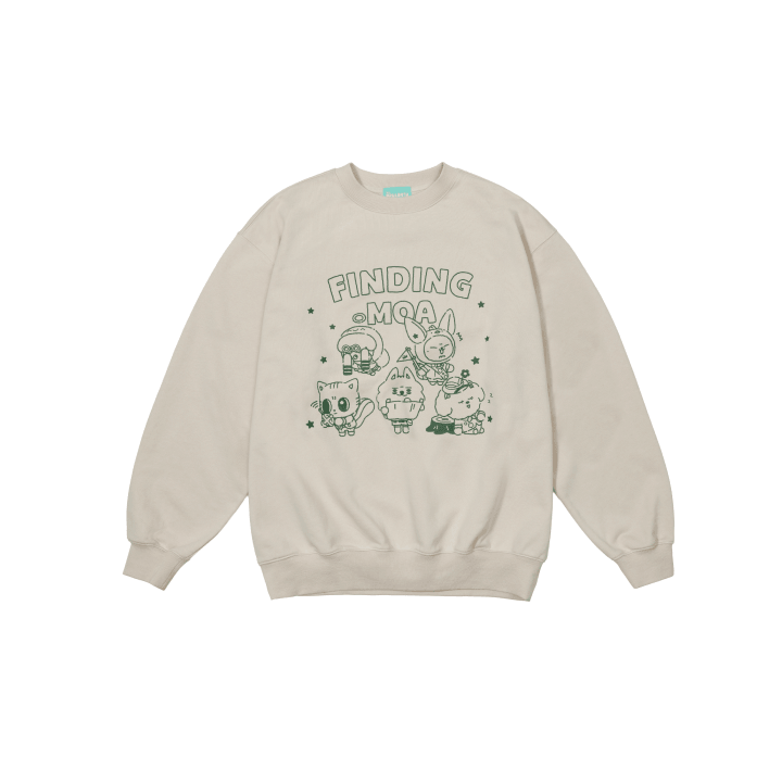 TXT - FINDING MOA PPULBATU WEVERSE OFFLINE GIFT OFFICIAL MD SWEATSHIRT - COKODIVE