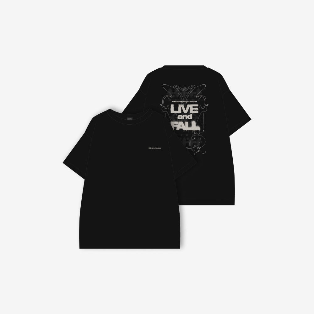 XDINARY HEROES - LIVE AND FALL CONCERT OFFICIAL MD T-SHIRT - COKODIVE