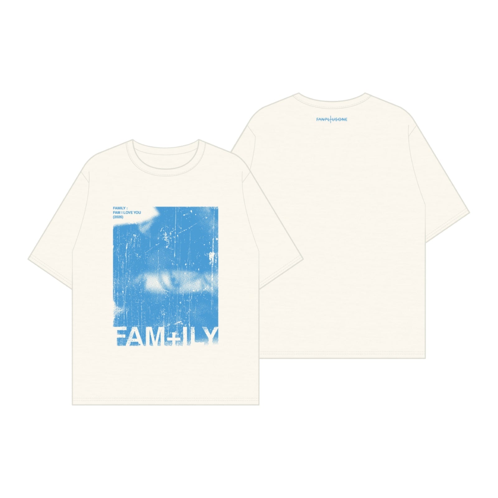 G-DRAGON - FAM+ILY : FAMILY : FAM I LOVE YOU 2026 'FAM' MEETING OFFICIAL MD T-SHIRT - COKODIVE