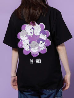 BTS - BTS X DM4 OFFICIAL MD SHORT SLEEVE T-SHIRT BLACK | COKODIVE