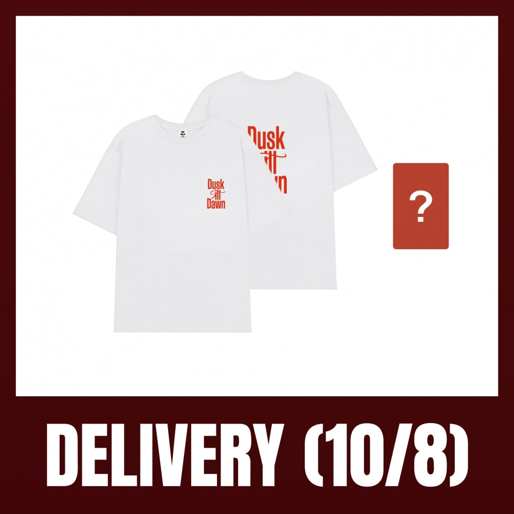 YOON SAN HA - DUSK TILL DAWN 2024 FAN CONCERT OFFICIAL MD T-SHIRT