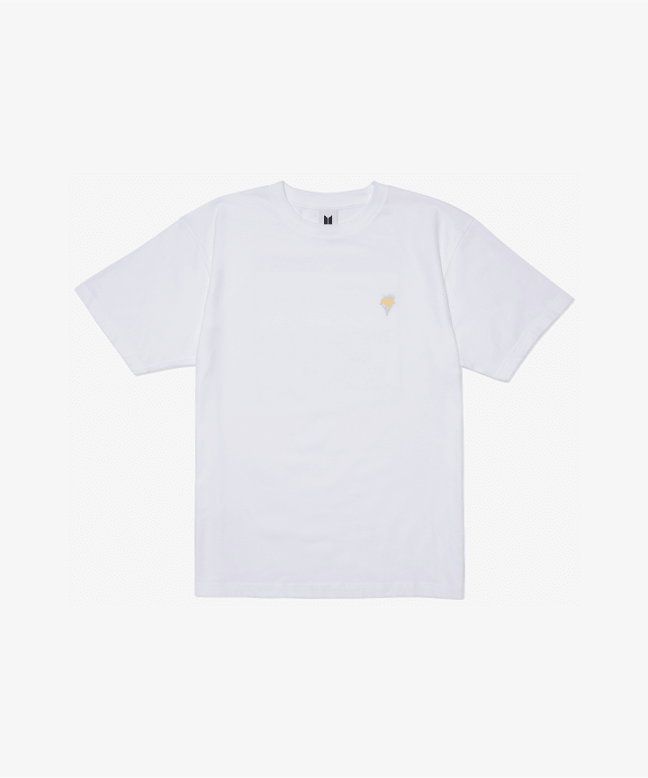 [2ND PRE-ORDER] BTS JIMIN - SMERALDO GARDEN MUSE OFFICIAL MD S/S T-SHIRT (TRACK, WHITE)