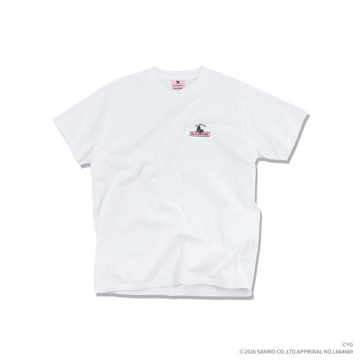 BLACKPINK - BLACKPINK X MY MELODY OFFICIAL MD T-SHIRT WHITE - COKODIVE