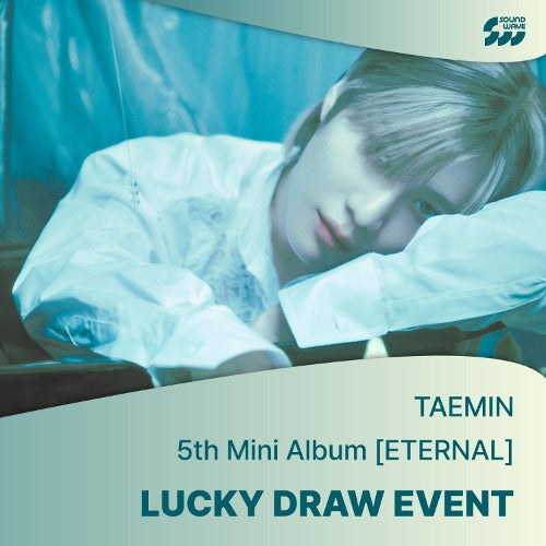 TAEMIN - ETERNAL 5TH MINI ALBUM SOUNDWAVE LUCKY DRAW EVENT PHOTOBOOK RANDOM - COKODIVE