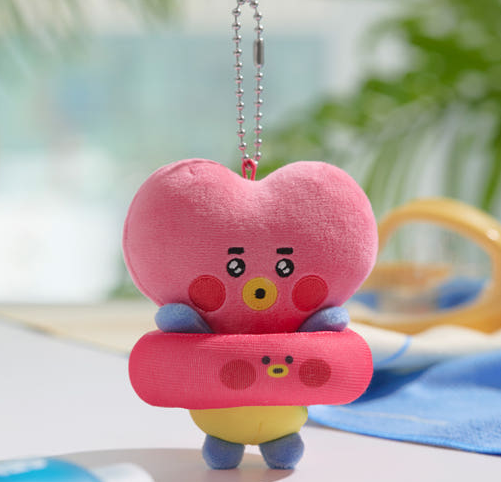 BT21 - SPLASH EDITION DOLL KEYRING - COKODIVE