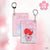 BT21 - CHERRY BLOSSOM LEATHER PATCH CARD HOLDER TATA - COKODIVE