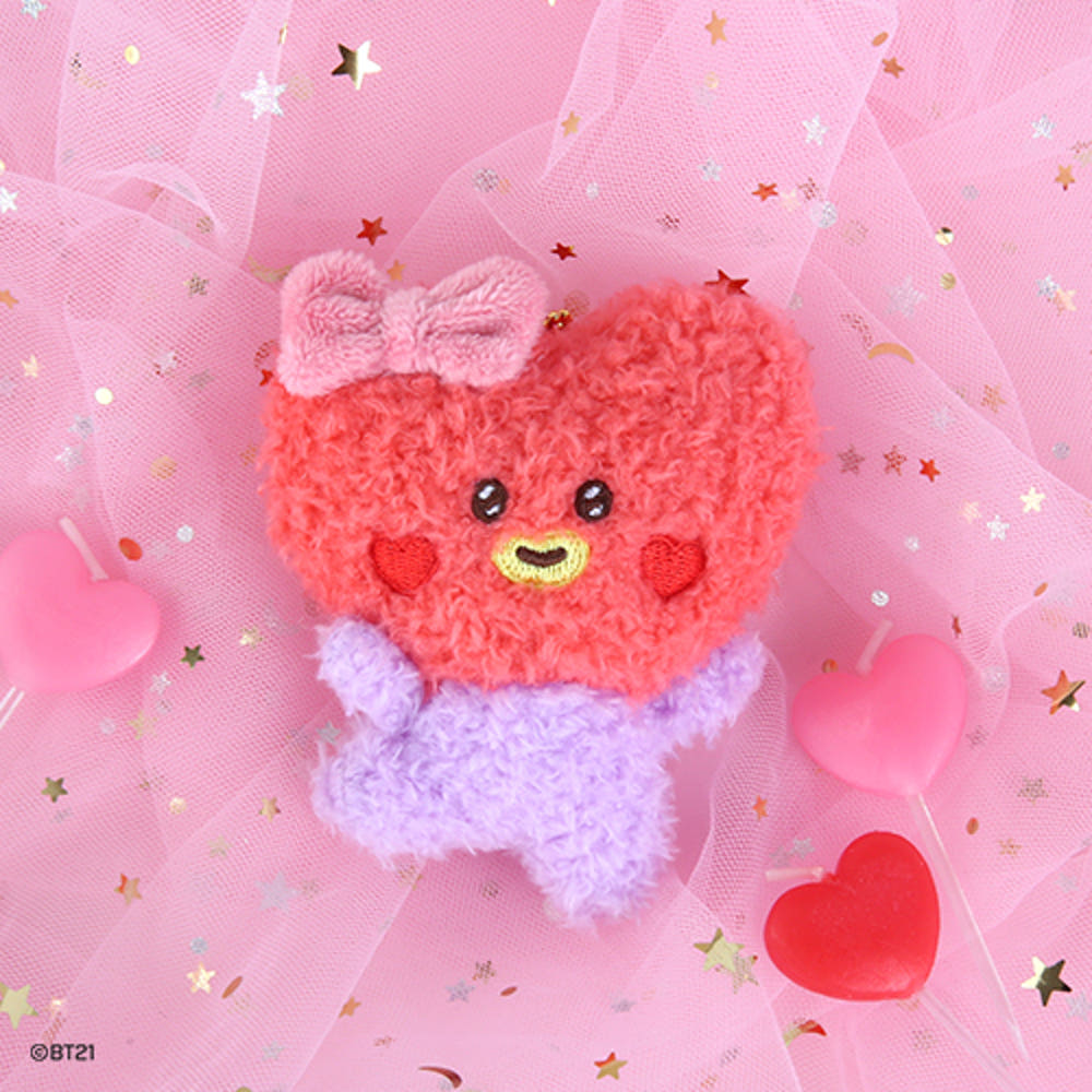 BT21 MININI LOVELY PLUSH KEY RING - COKODIVE