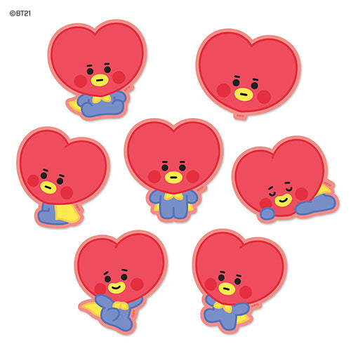 BT21 - BABY BIG STICKER TATA, COOCKY - COKODIVE