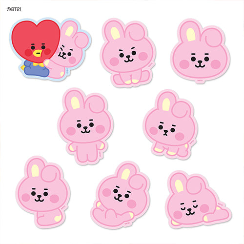 BT21 - BABY BIG STICKER TATA, COOCKY - COKODIVE