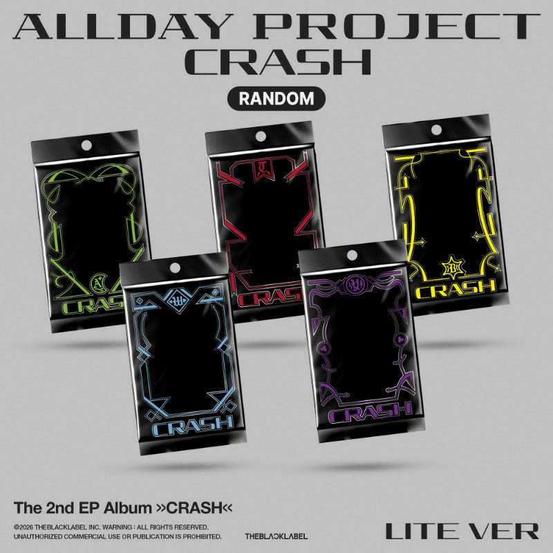 ALLDAY PROJECT - CRASH THE 2ND EP ALBUM TBL GIFT LITE VER RANDOM - COKODIVE