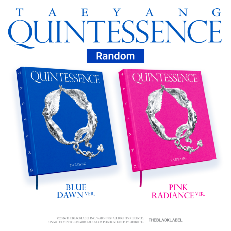 TAEYANG - QUINTESSENCE ALBUM TBL GIFT STANDARD RANDOM - COKODIVE