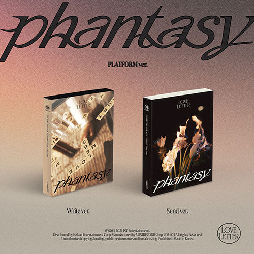 THE BOYZ - PHANTASY PT.3 LOVE LETTER 2ND FULL ALBUM PLATFORM SET VER. - COKODIVE