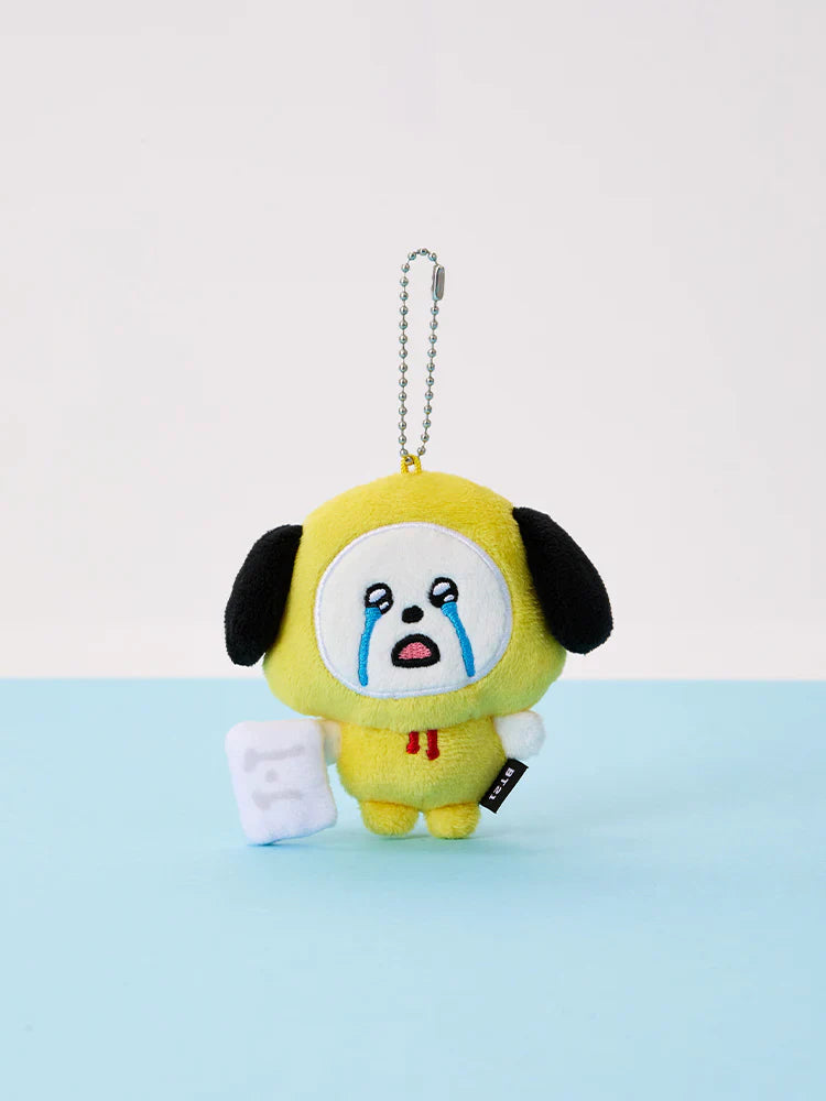 BT21 - TODAY'S FACE TEARDROP PLUSH KEYRING - COKODIVE