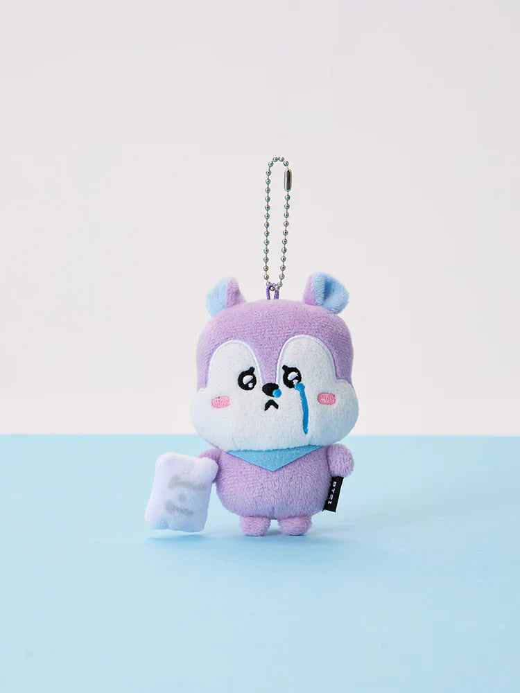 BT21 - TODAY'S FACE TEARDROP PLUSH KEYRING - COKODIVE