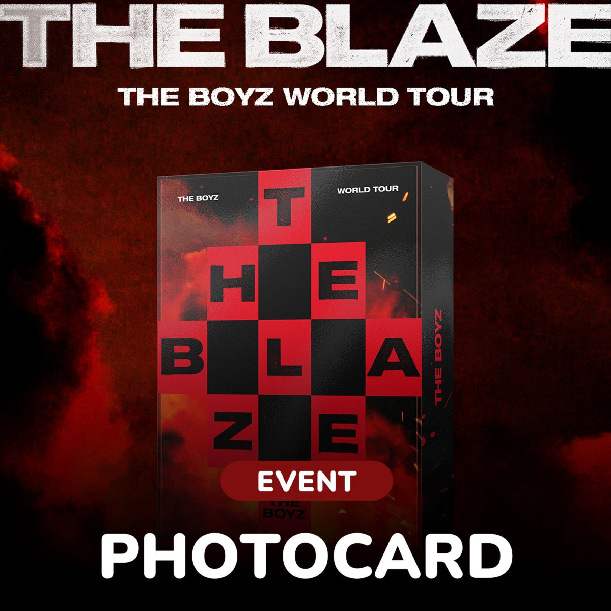 THE BOYZ - THE BLAZE WORLD TOUR IN SEOUL QR WITHMUU GIFT - COKODIVE