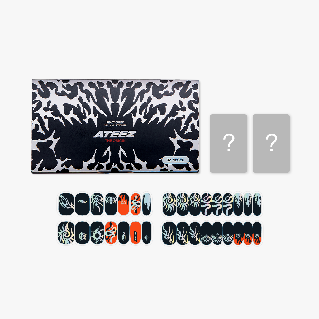 ATEEZ - READY CURED GEL NAIL STICKER : THE ORIGIN | COKODIVE