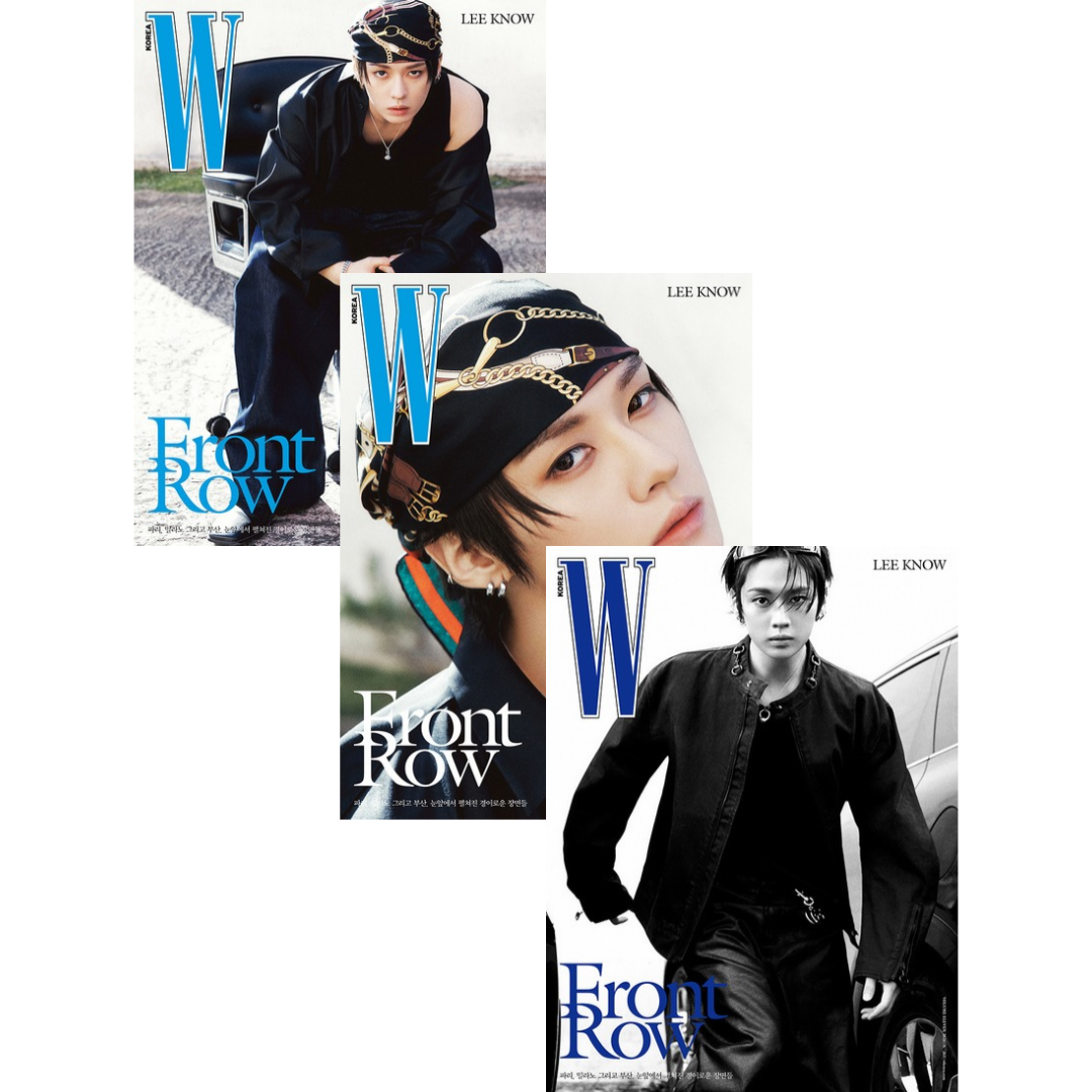 STRAY KIDS LEE KNOW - W MAGAZINE 2026 VOLUME 11 COVER SET - COKODIVE