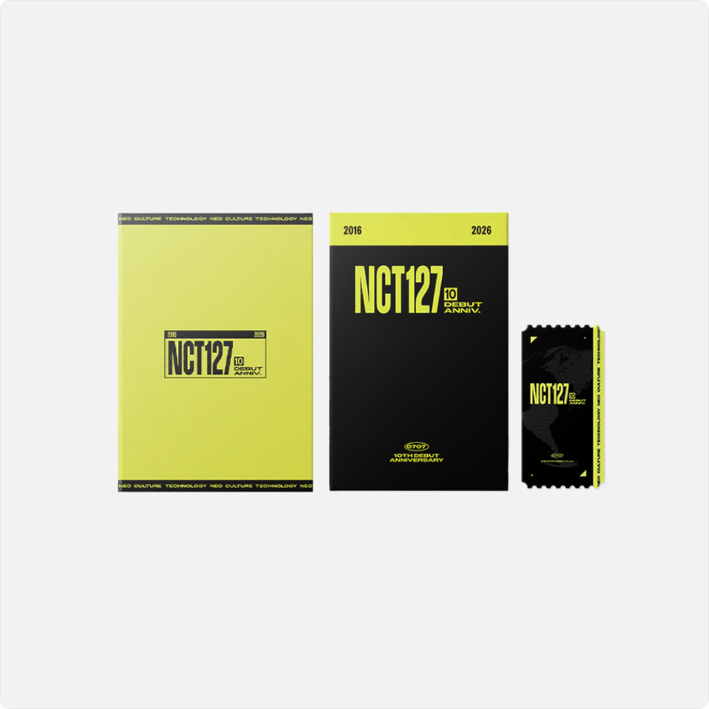 NCT 127 - 10TH ANNIVERSARY OFFICIAL MD TICKET BOOK SET