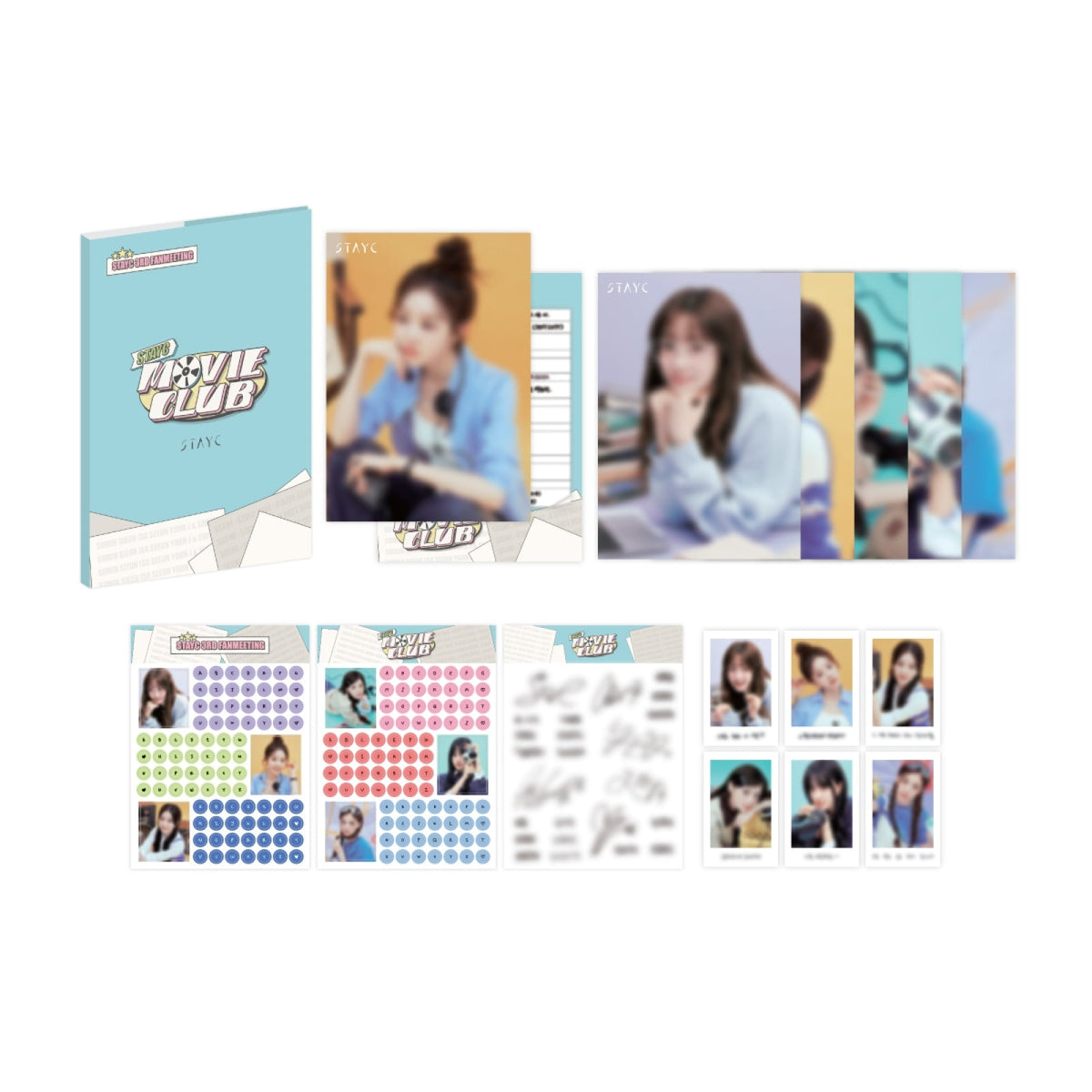 STAYC - STAYC MOVIE CLUB 2024 FANMEETING OFFICIAL MD APPLICATION FORM SET - COKODIVE