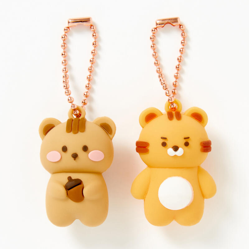 TIGER SQUARREL KEYRING SET - COKODIVE