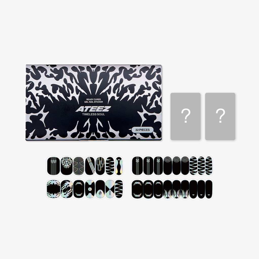 ATEEZ - READY CURED GEL NAIL STICKER : TIMELESS SOUL - COKODIVE