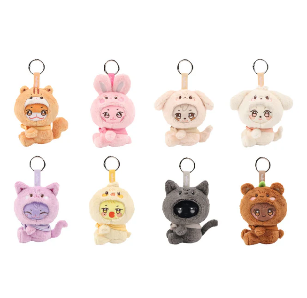 ATEEZ - ANITEEZ IN COLOR POP UP OFFICIAL MD ANITEEZ X TINY PLUSH KEYRING - COKODIVE