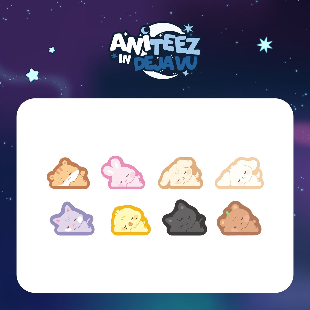 ATEEZ - ANITEEZ IN DEJAVU POP UP OFFICIAL MD TINY RUG