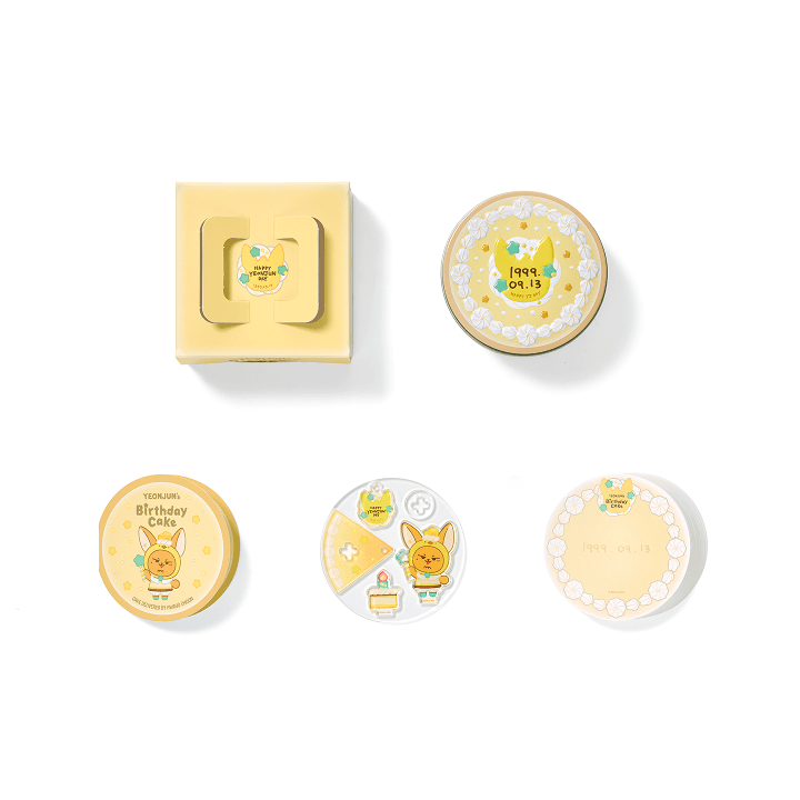 TXT YEONJUN - YEONJUN'S BIRTHDAY CAKE OFFICIAL MD HWANG CHOON TIN CASE SET - COKODIVE
