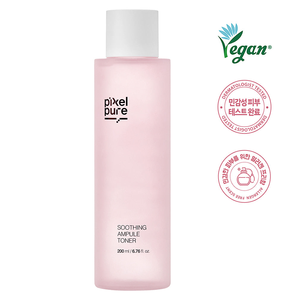 PIXELPURE SOOTHING AMPULE TONER 200ml - COKODIVE