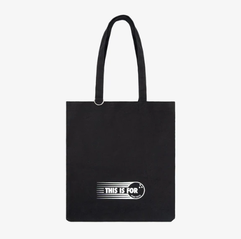 THIS IS FOR トートバッグ A Designed by TWICE TWICE - THIS IS FOR WORLD TOUR IN JAPAN OFFICIAL MD TOTE BAG