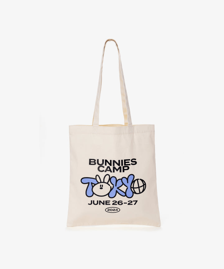 NEWJEANS - BUNNIES CAMP 2024 TOKYO DOME OFFICIAL MD TOTE BAG (WHITE) - COKODIVE