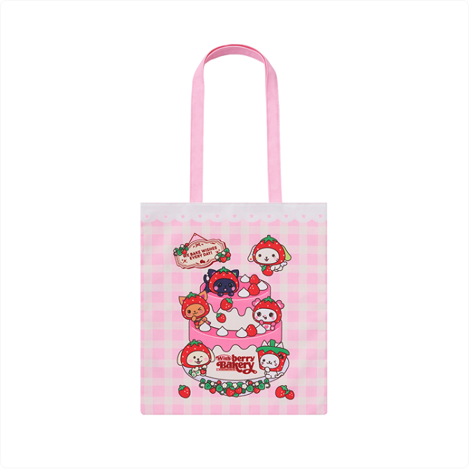 NCT WISH - WISHBERRY BAKERY OFFICIAL MD TOTE BAG - COKODIVE