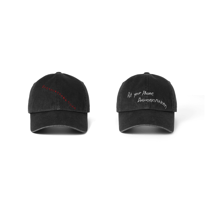 CORTIS - PUT YOUR PHONE DOWN 2026 TOUR OFFICIAL MD TOUR BALL CAP (BLACK) - COKODIVE